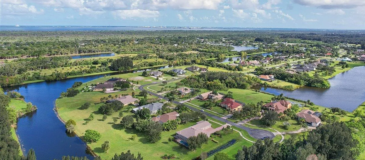 Aerial Over Tract E Looking SouthEast